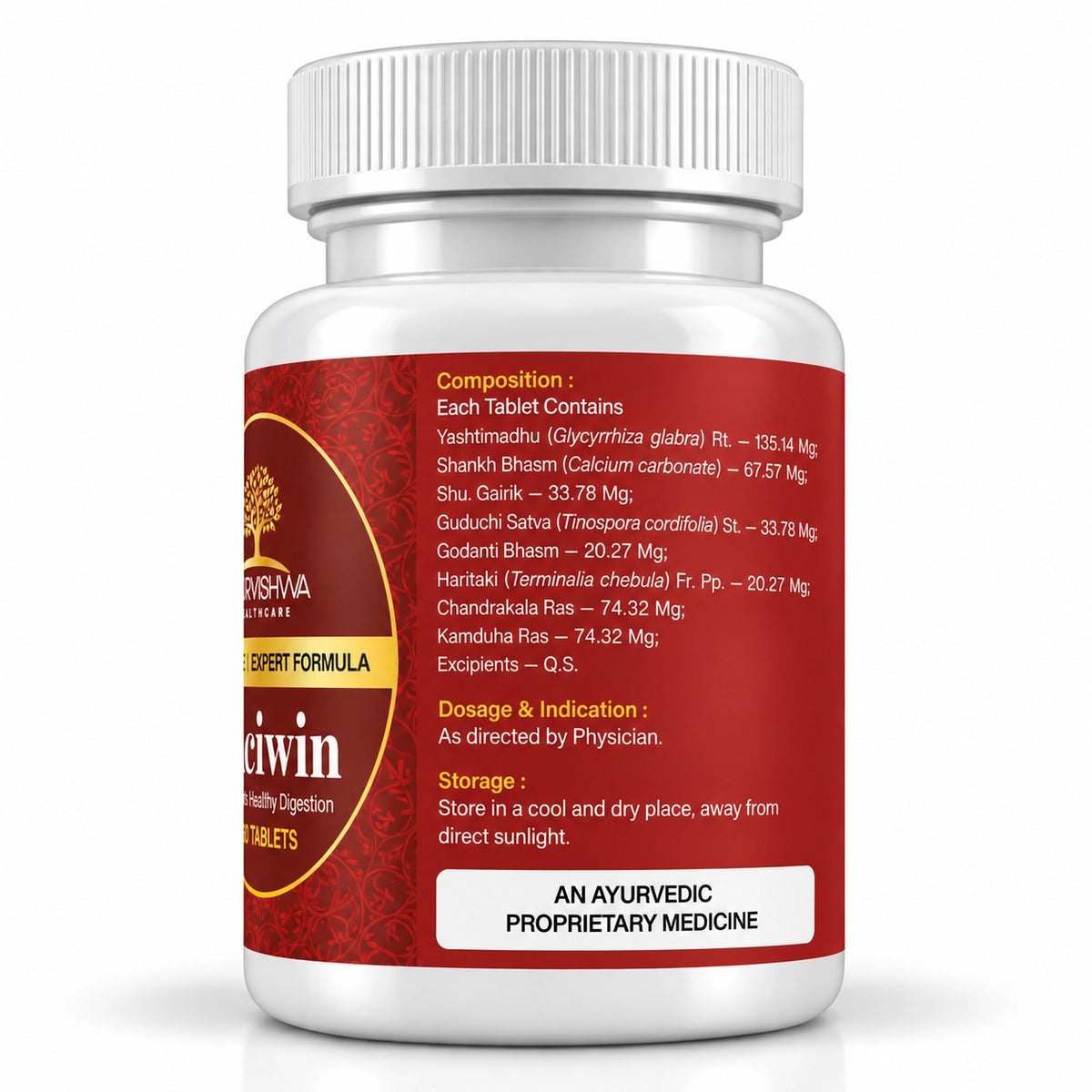Aciwin: for Acidity and Heartburn