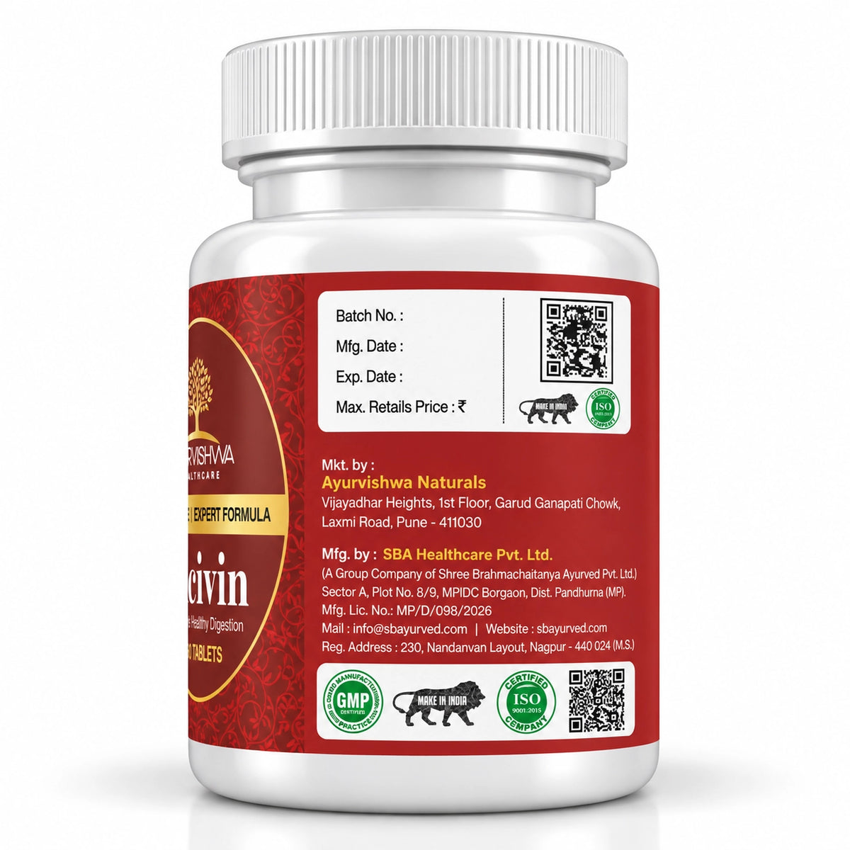 Aciwin: for Acidity and Heartburn