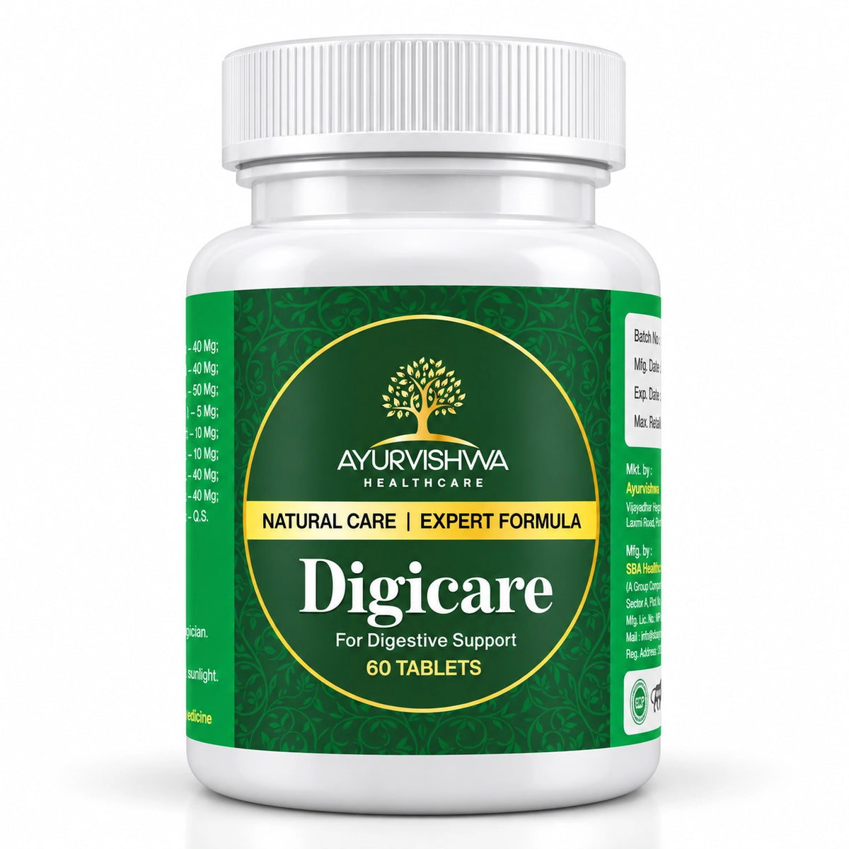 Digicare: for Gas and Bloating